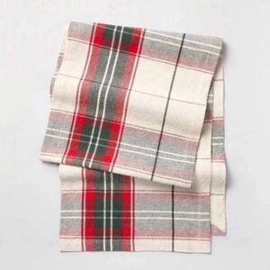 Plaid Table Runner Red/Green - Hearth & Hand